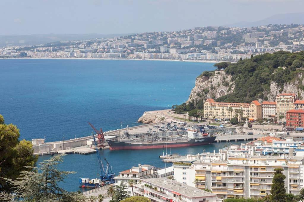 Mont Boron Magnificent View-3 Rooms - Wifi - A.C Nice Exterior foto